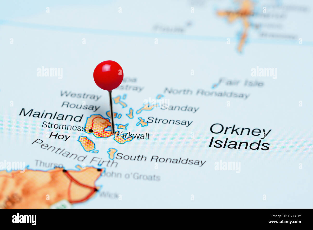Kw Postcode Map Kirkwall tourist map | Insiderpuj.com