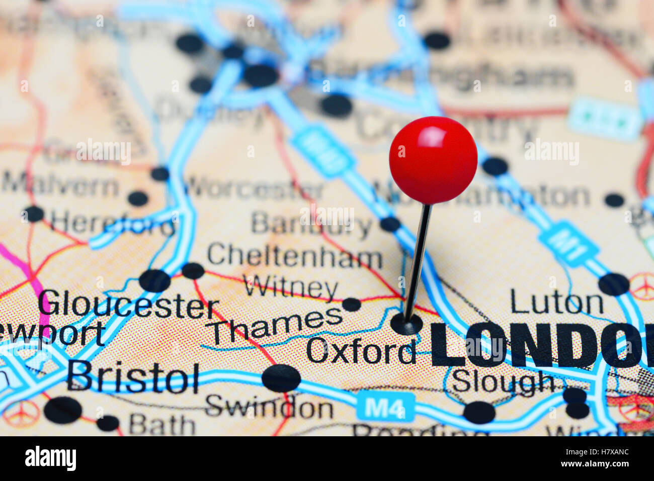 Oxford England Map Hi-res Stock Photography And Images - Alamy