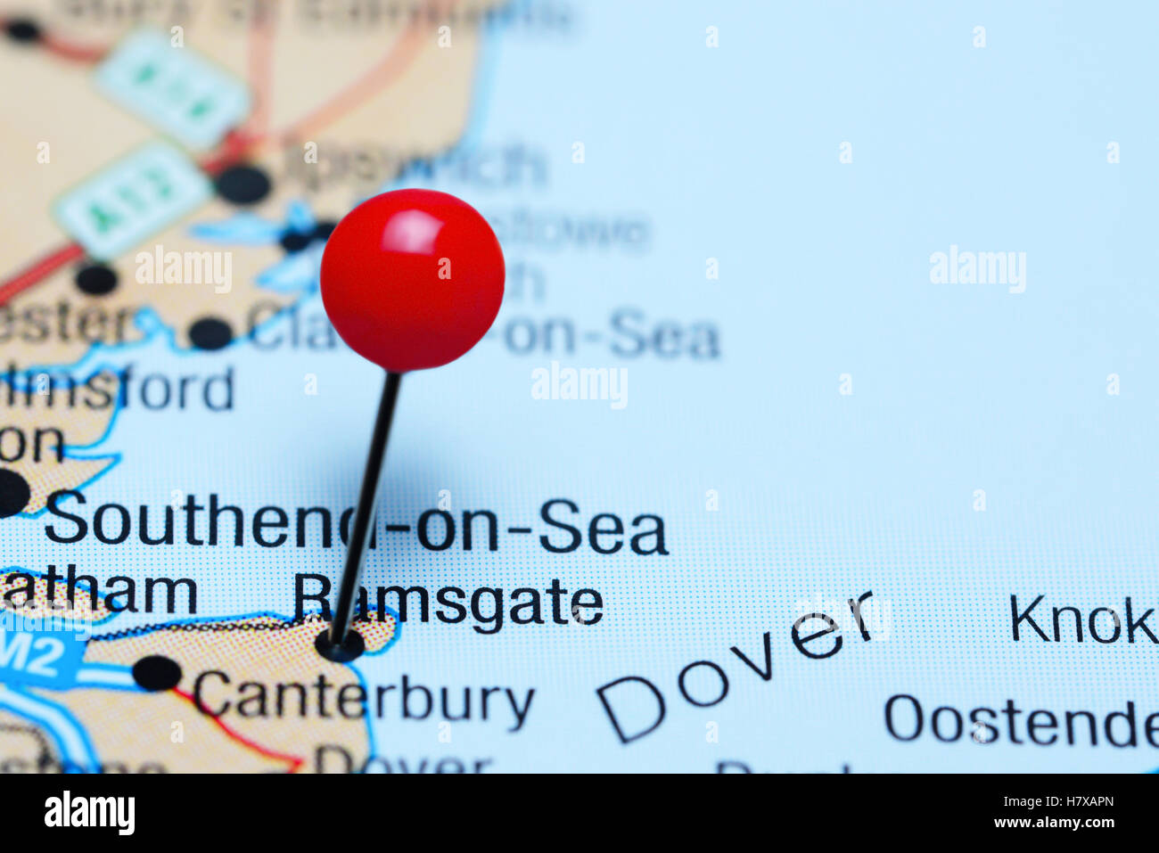 Map of ramsgate hi-res stock photography and images - Alamy