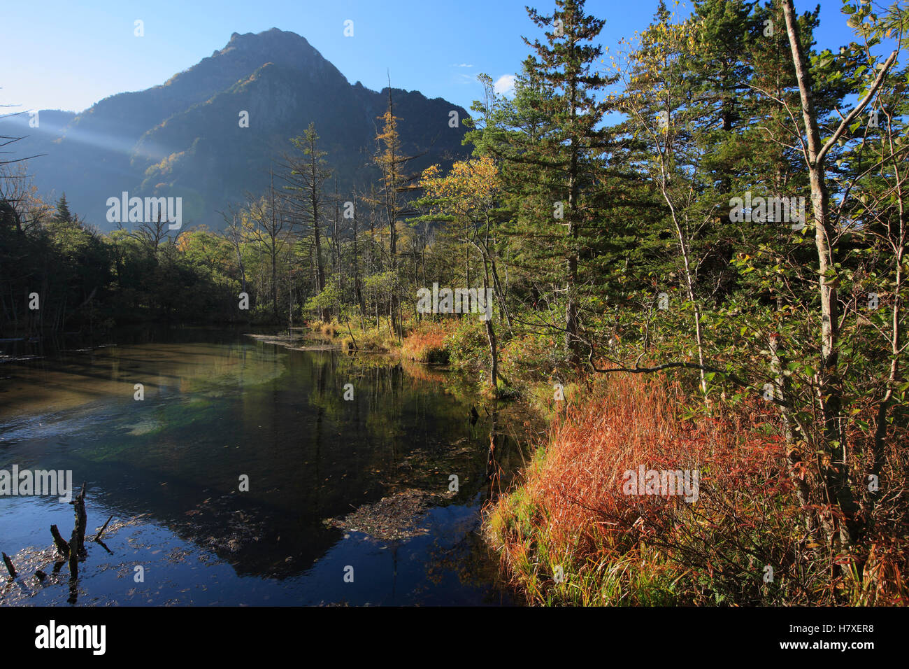 Azusagawa River, Honshu, Japan Stock Photo Alamy