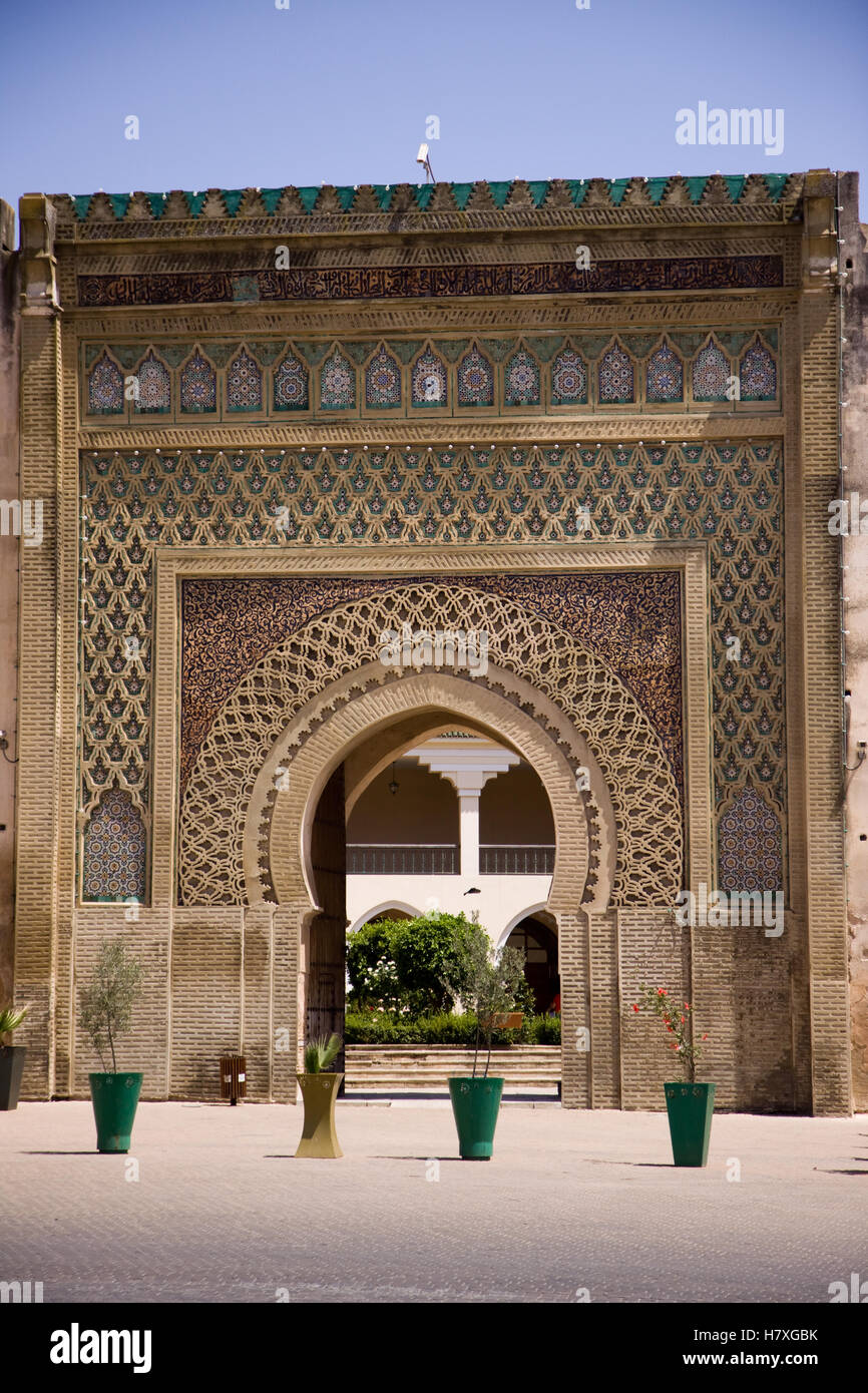 visit of the city of meknes in morocco Stock Photo Alamy