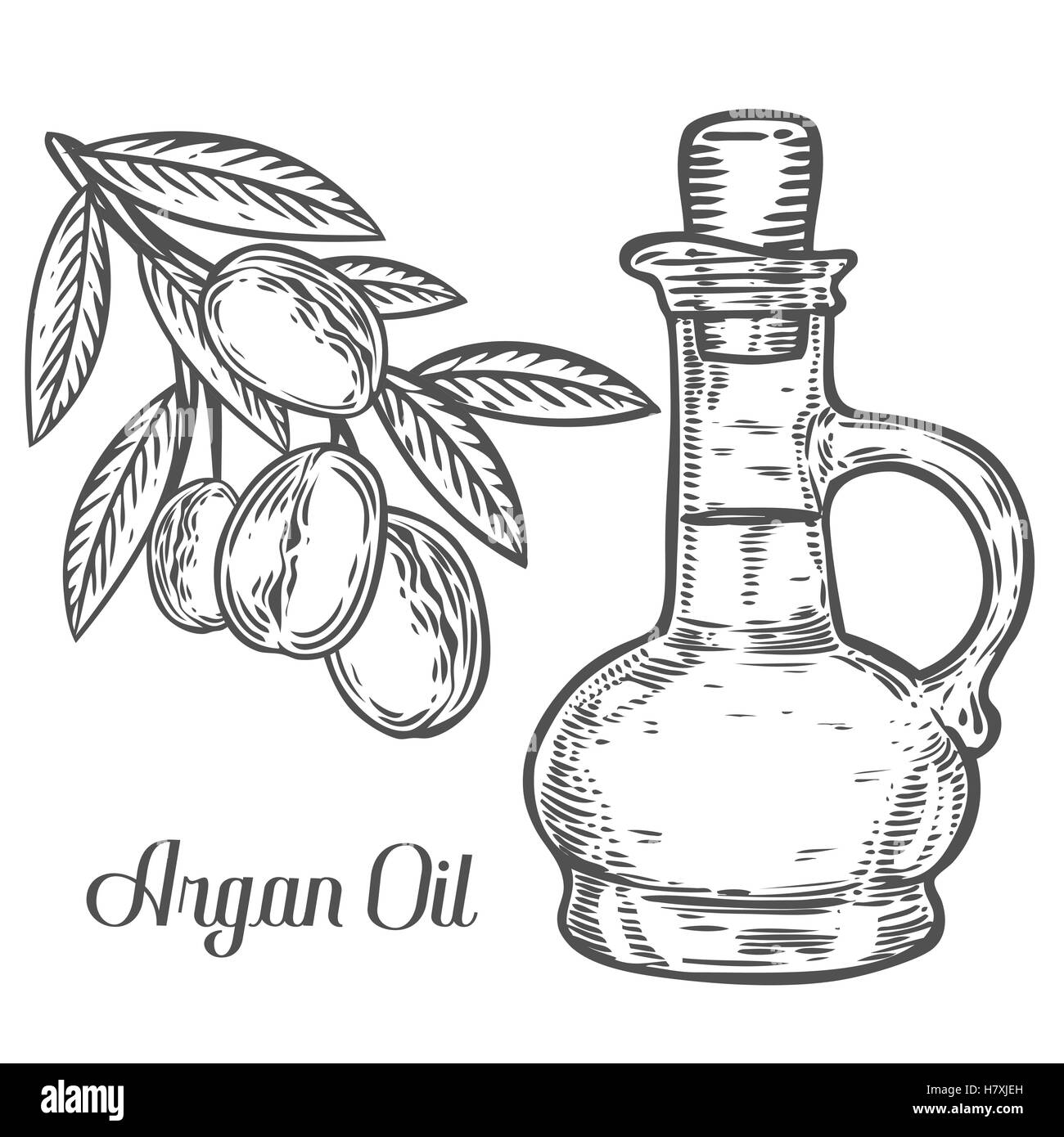 African hair oil Stock Vector Images Alamy
