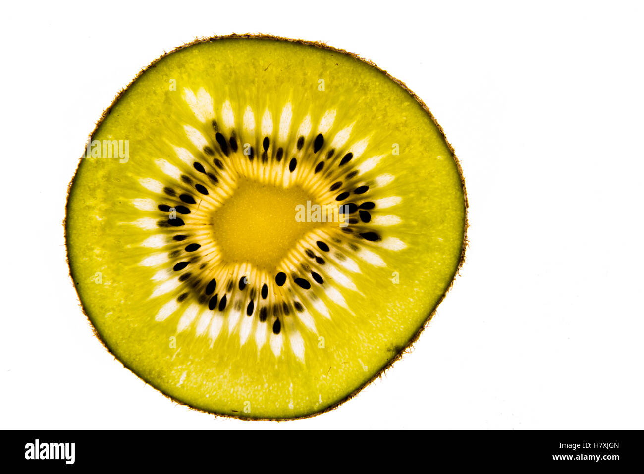 Kiwi fruit slice Stock Photo Alamy