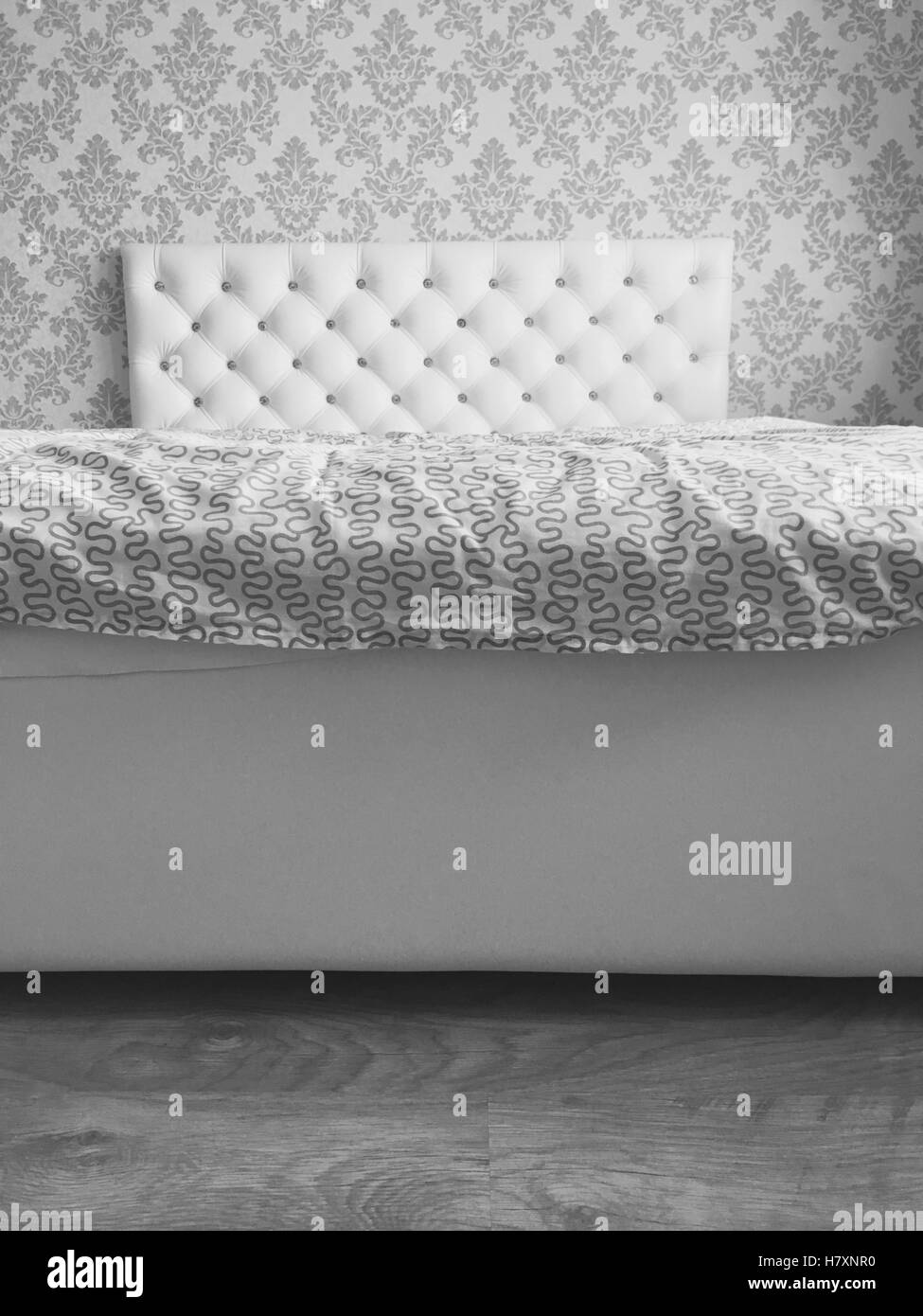Romantic bedroom interior design Stock Photo