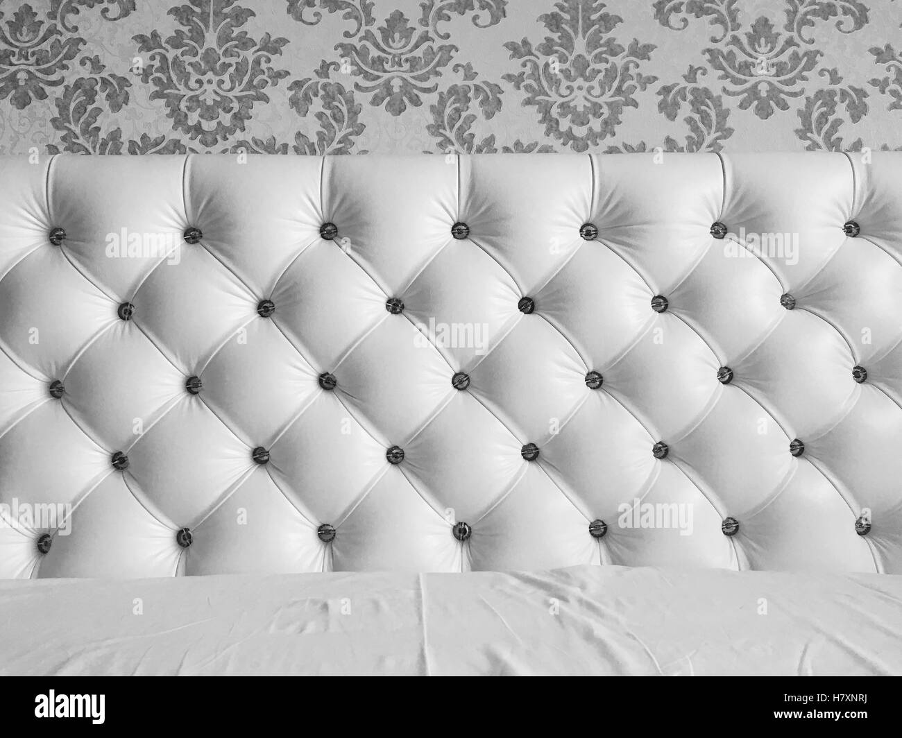 Romantic bedroom interior design Stock Photo