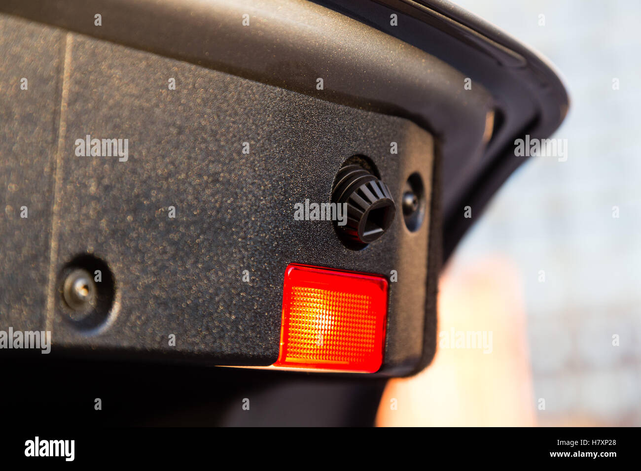 Used Mercedes-Benz S-Class S350 long (W221) car stand on a street in Mytishchi District in Moscow Oblast, Russia, 12 June 2015 Stock Photo