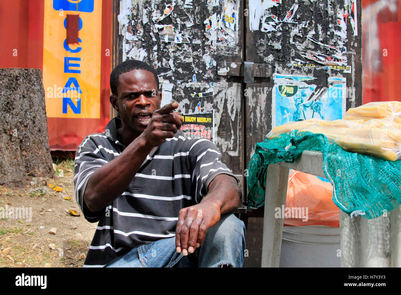 Barbados Portrait Man Black Stock Photos & Barbados Portrait Man Black ...