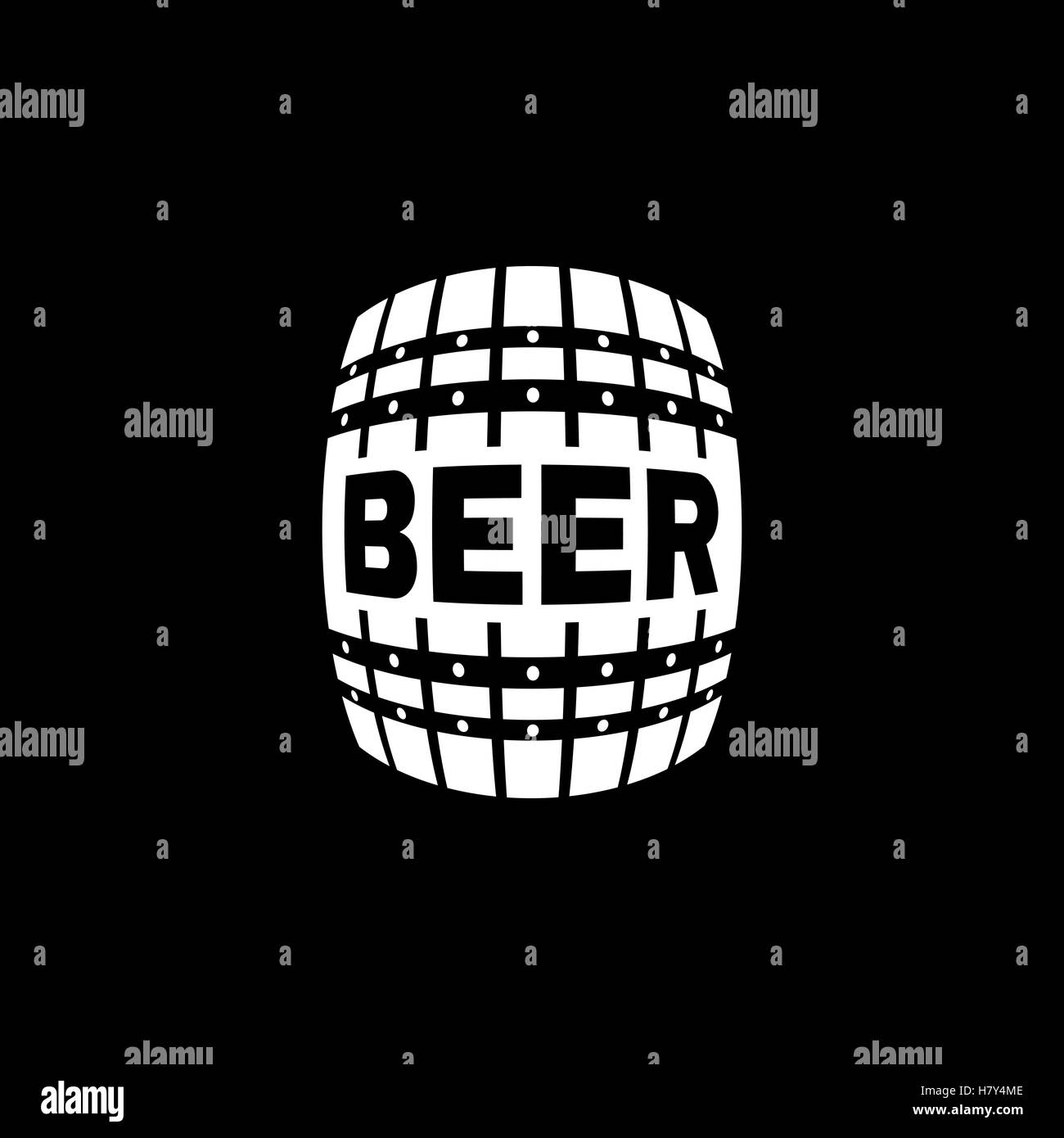 The Beer icon. Cask and keg, alcohol, Beer symbol. UI. . Logo. Sign