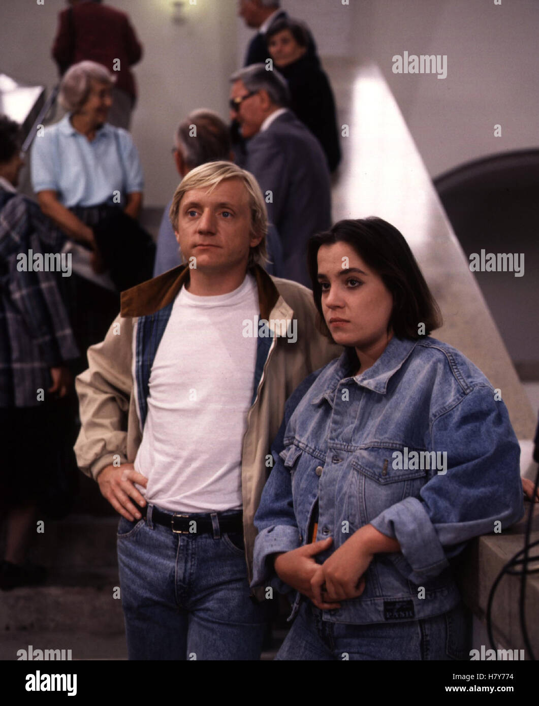 DER ALTE - Der Freispruch, D 1988, Regie: Alfred Weidenmann, PIERRE FRANCKH, ANJA JAENICKE Stock Photo