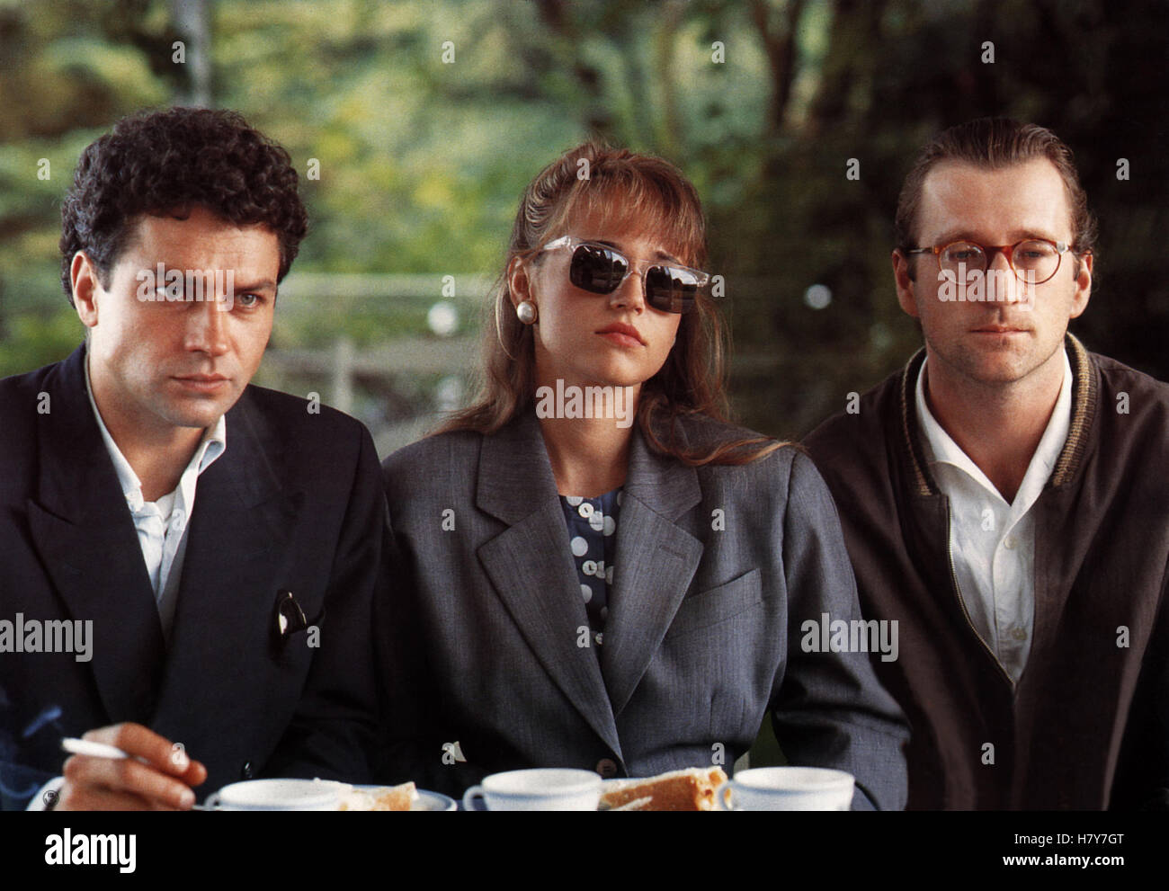 Spieler, (SPIELER) D 1990, Regie: Dominik Graf, HANSA CZYPIONKA, ANICA DOBRA,  PETER LOHMEYER Stock Photo - Alamy