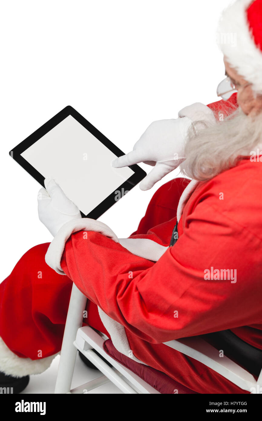 Digital tablet santa claus hi-res stock photography and images - Alamy