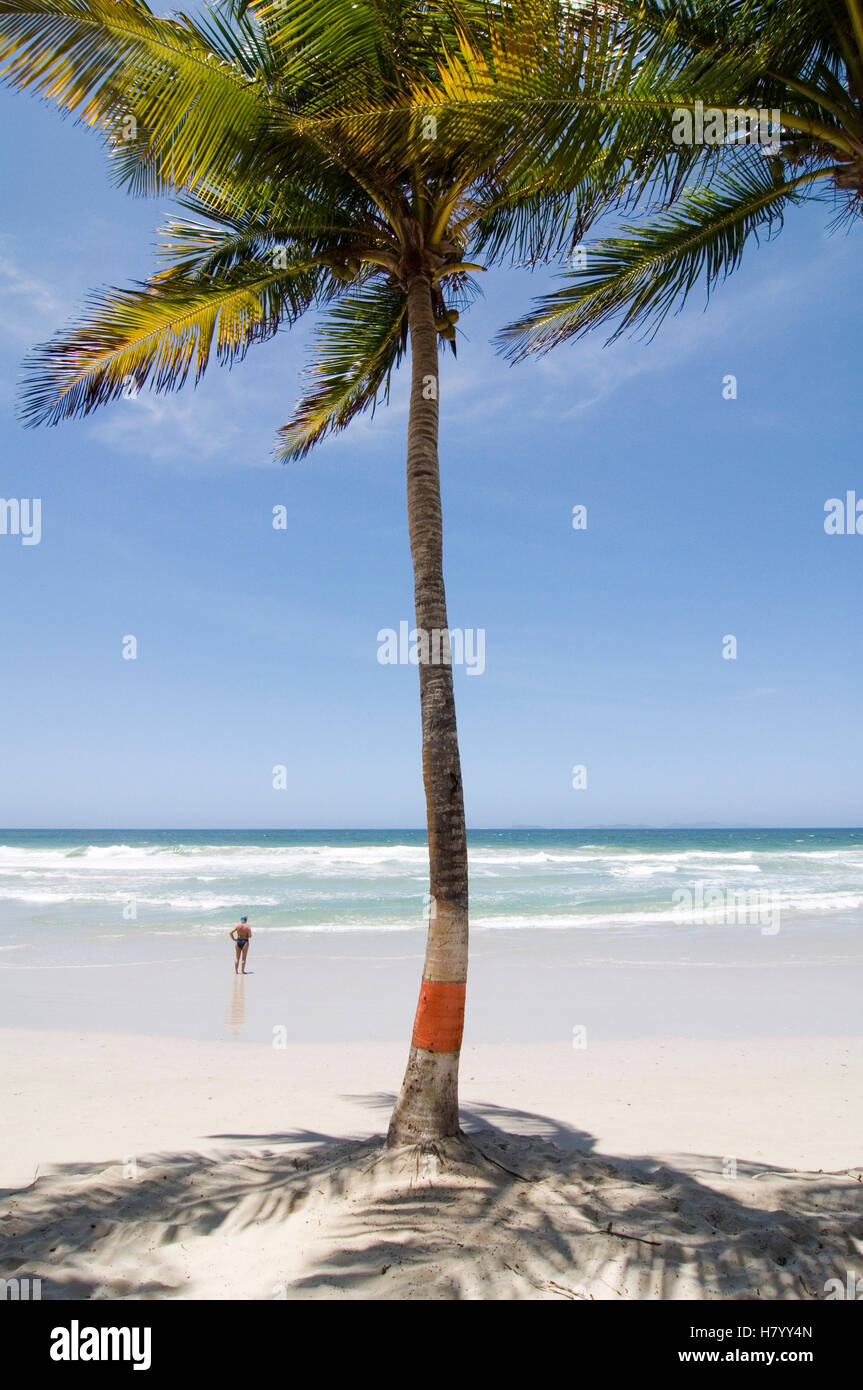 Playa El Agua beach on the island of Isla Margarita, Venezuela, South ...