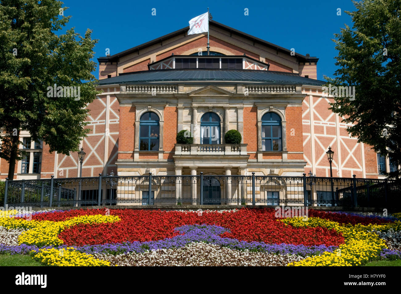 Festspielhaus, Festival Theatre of the Wagner Festival on Green Hill