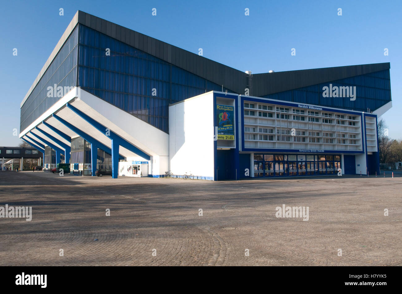 Grugahalle venue, Essen, Ruhrgebiet area, North Rhine-Westphalia Stock Photo
