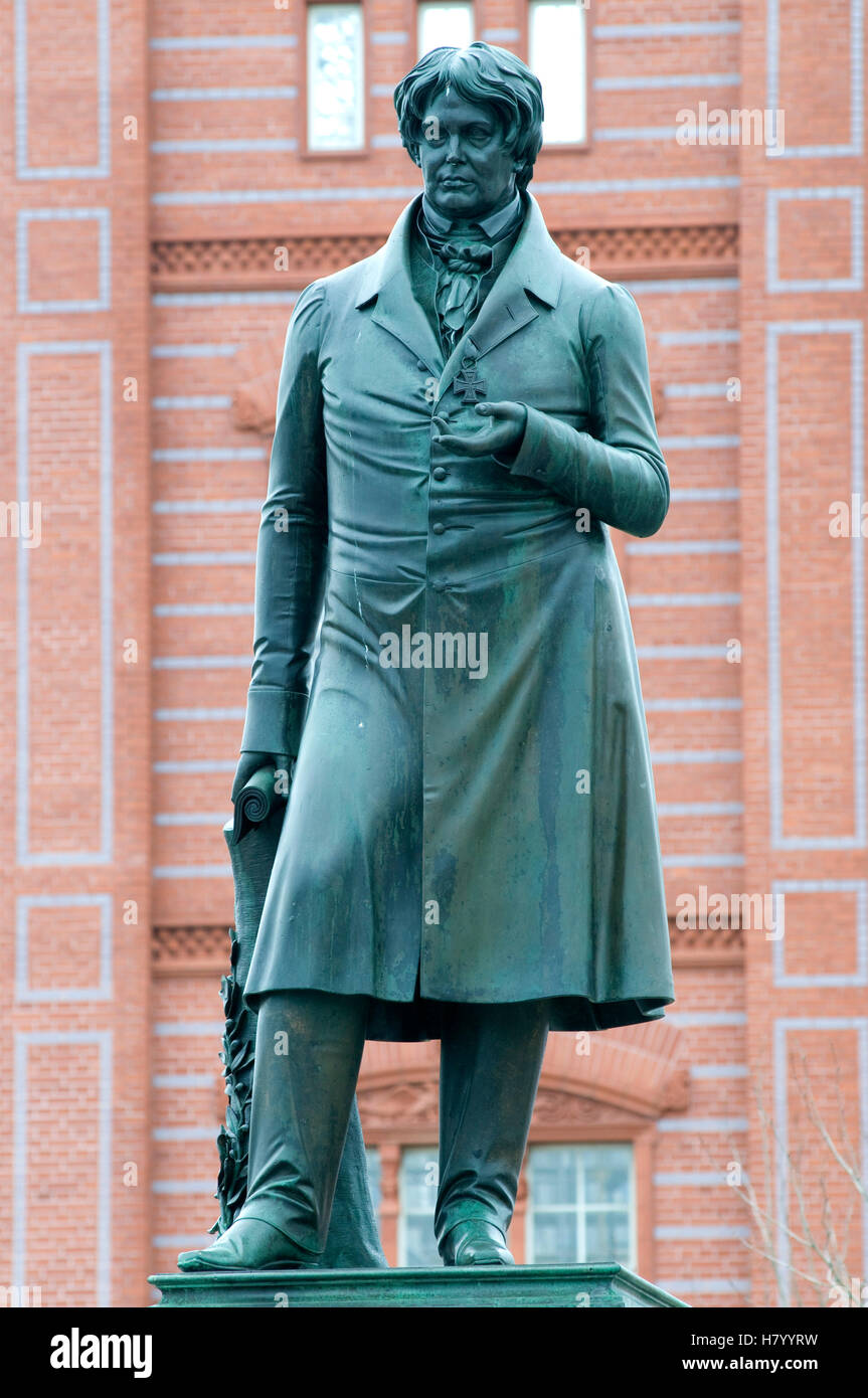 Statue peter christian wilhelm beuth hires stock photography and