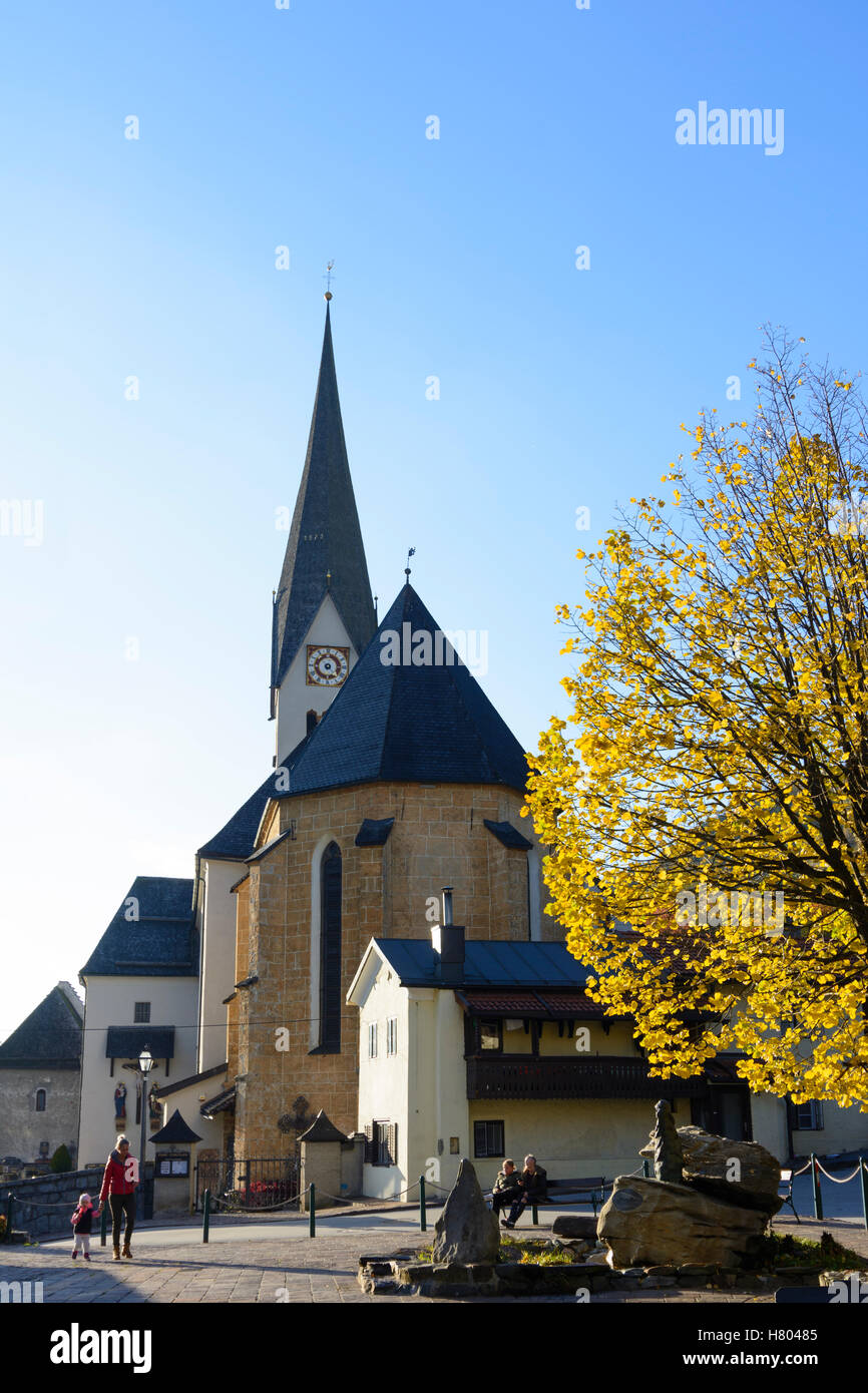 Stuhlfelden: church, Pinzgau, Salzburg, Austria Stock Photo