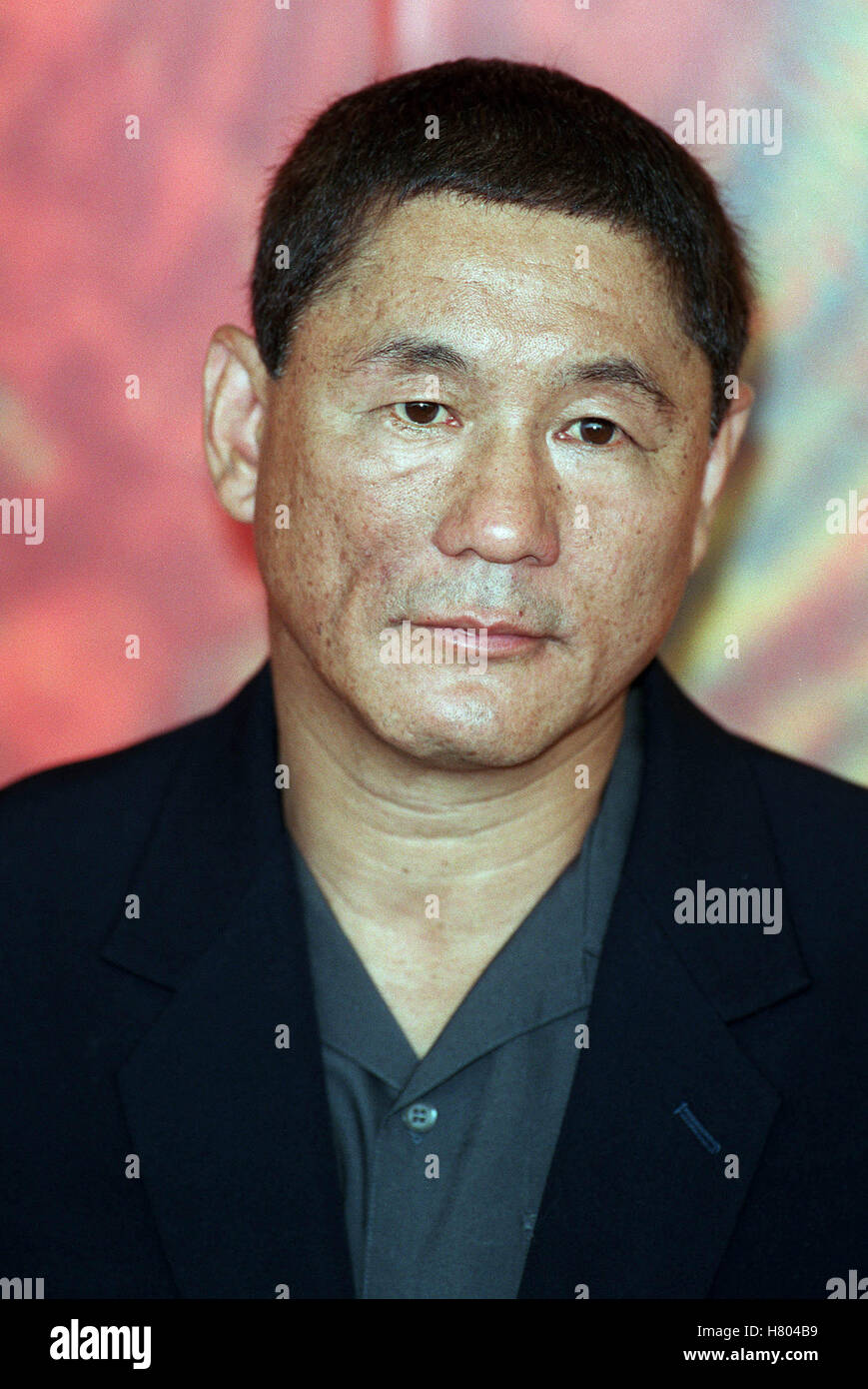 TAKESHI KITANO 'BROTHER' PHOTOCALL VENICE FILM FESTIVAL VENICE ITALY 02 September 2000 Stock Photo