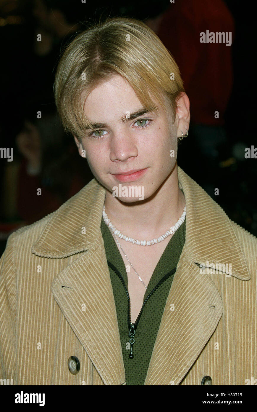 DAVID GALLAGHER RED PLANET PREMIERE LOS ANGELES MANN VILLAGE THEATRE WESTWOOD LOS ANGELES USA 06 November 2000 Stock Photo