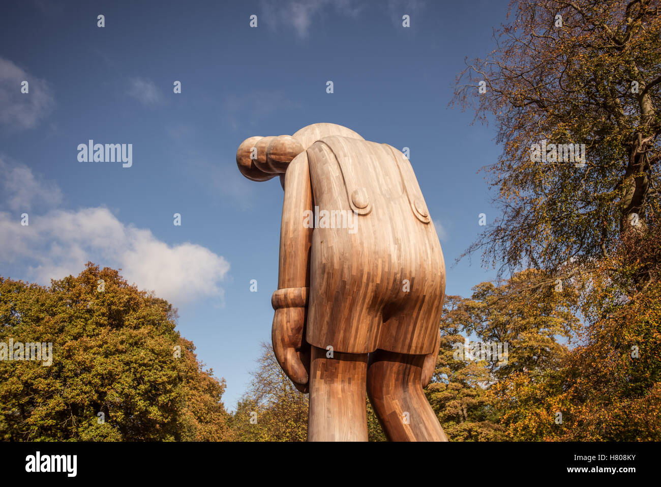 The Yorkshire Sculpture Park Stock Photo