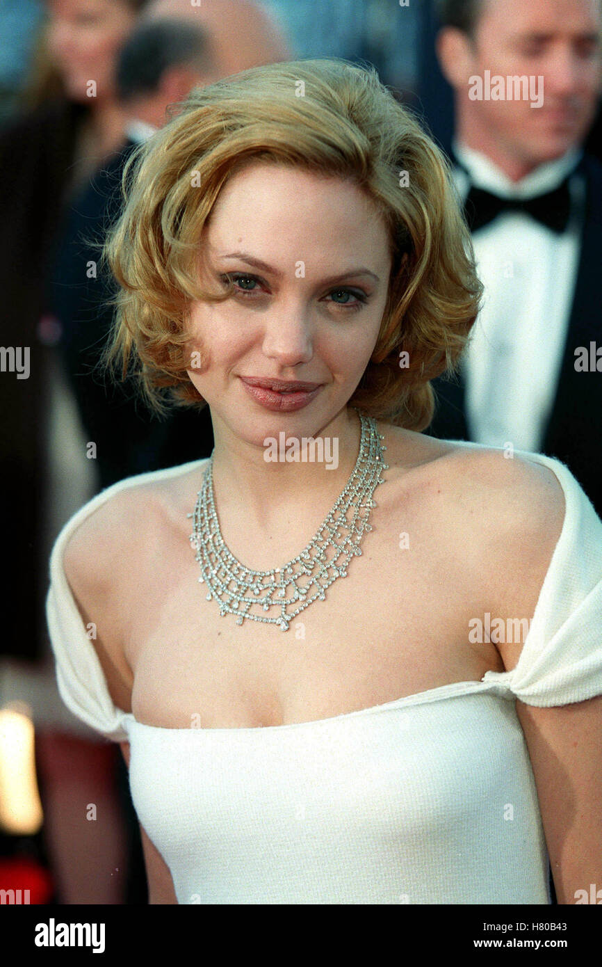 ANGELINA JOLIE LOS ANGELES USA 27 March 1999 Stock Photo - Alamy