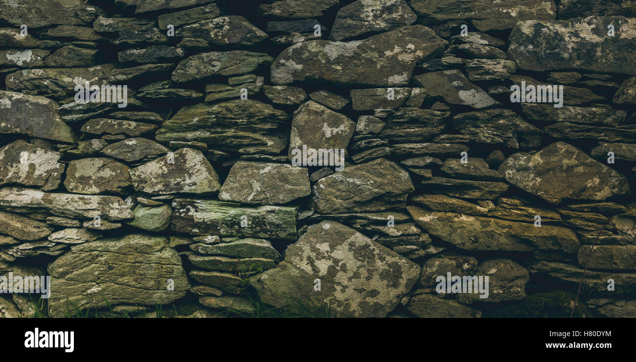 Stone Texture from a stone wall/fence in Drombeg Ireland. October 2016, Europe Stock Photo