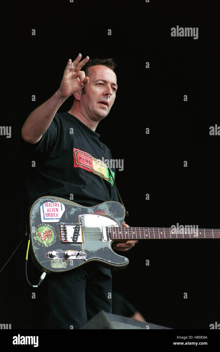 JOE STRUMMER  11 July 1999 Stock Photo