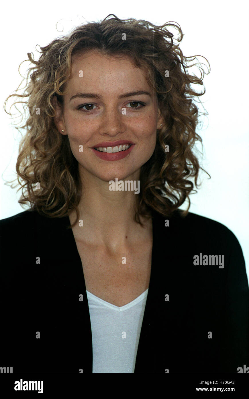 SAFFRON BURROWS 25 September 1999 Stock Photo Alamy