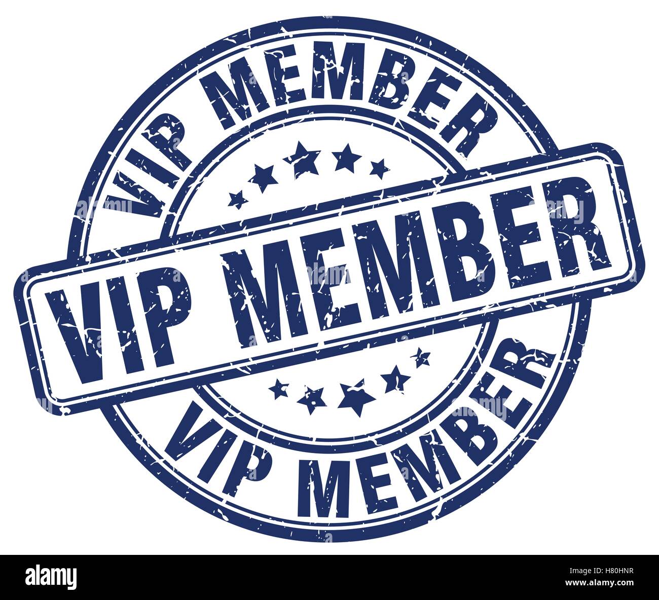 vip member blue grunge stamp Stock Vector Image & Art - Alamy
