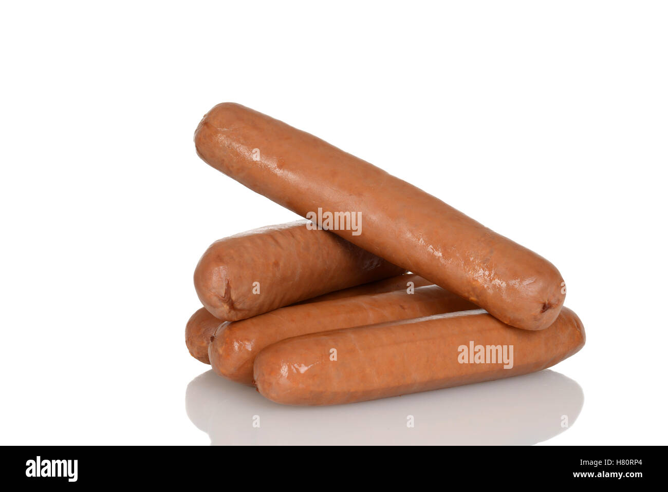 pile of uncooked sausages Stock Photo Alamy