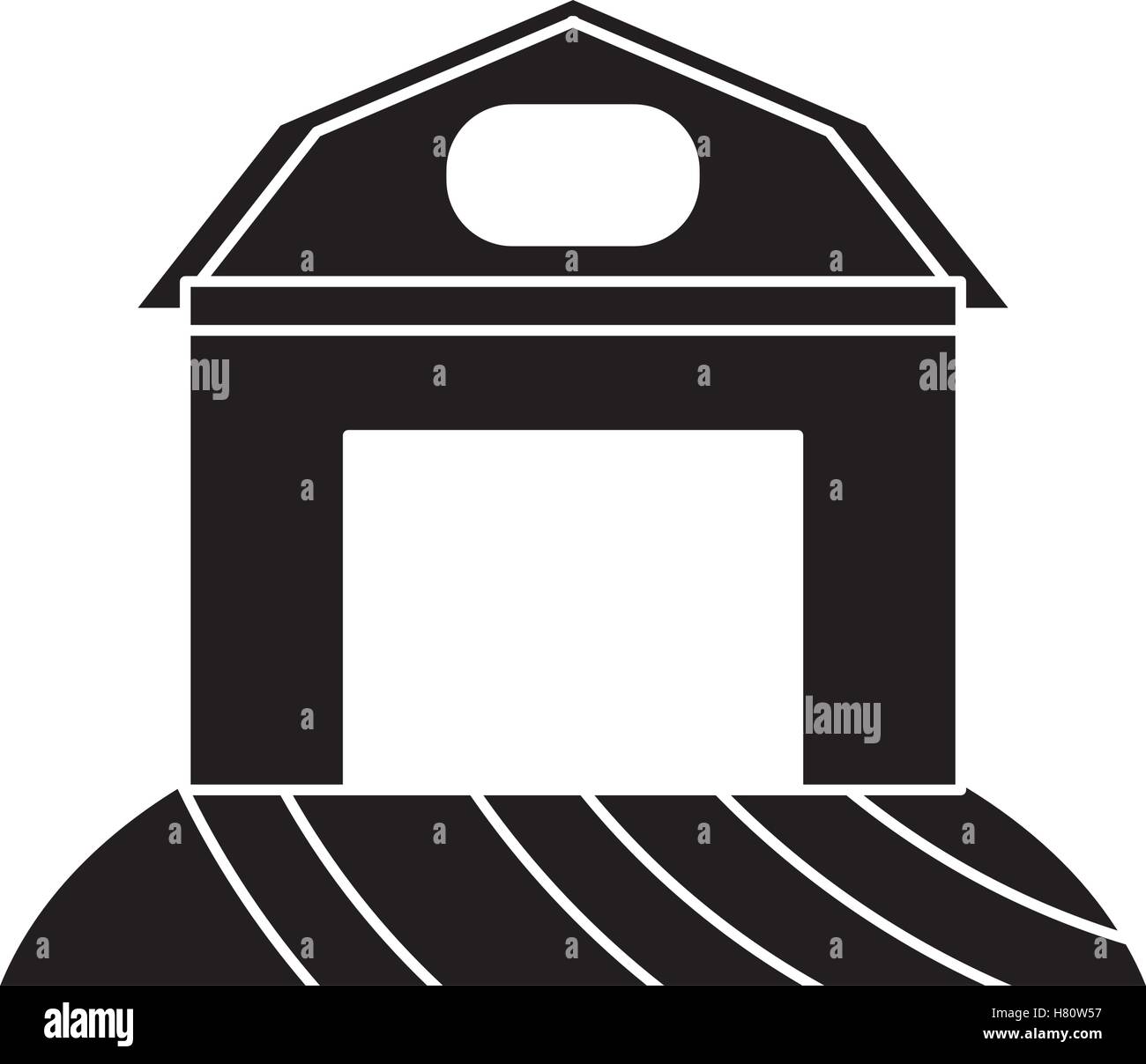 Isolated farm building design Stock Vector Image & Art - Alamy