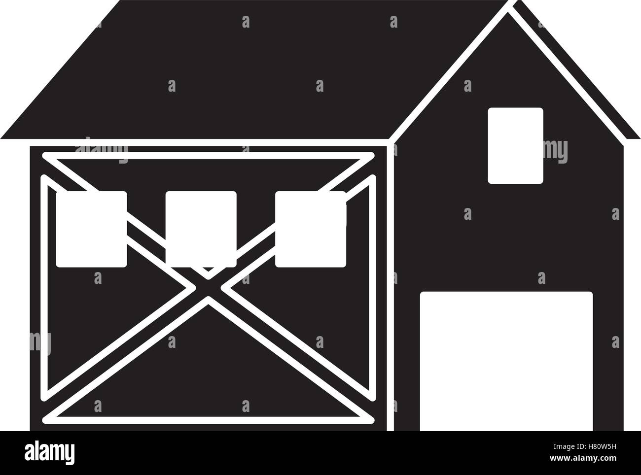 Isolated farm building design Stock Vector Image & Art - Alamy