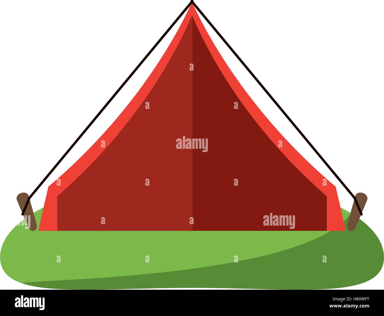 Isolated tent for camping design Stock Vector Image & Art - Alamy
