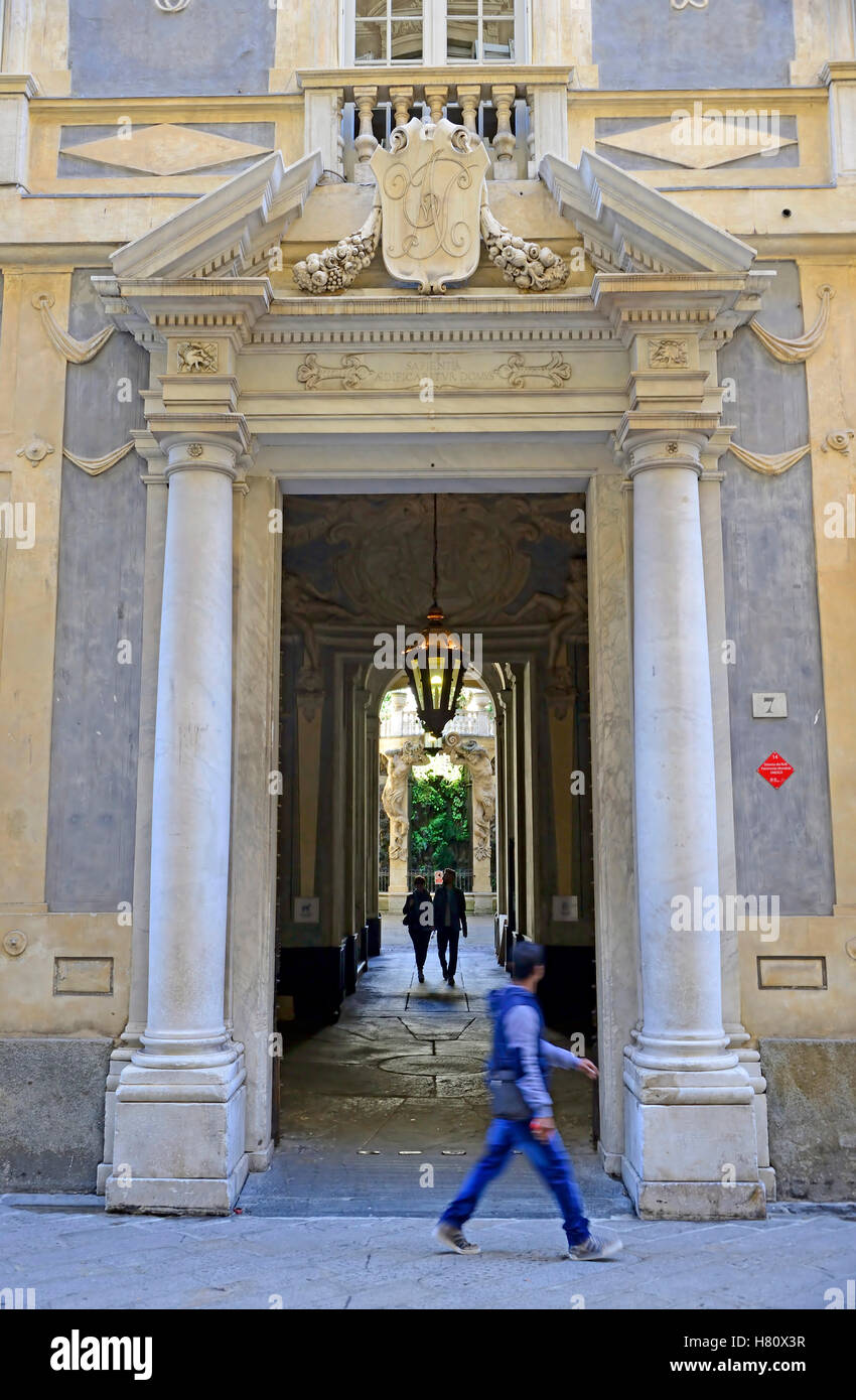 Palazzo nicolosio lomellino palace hires stock photography and images
