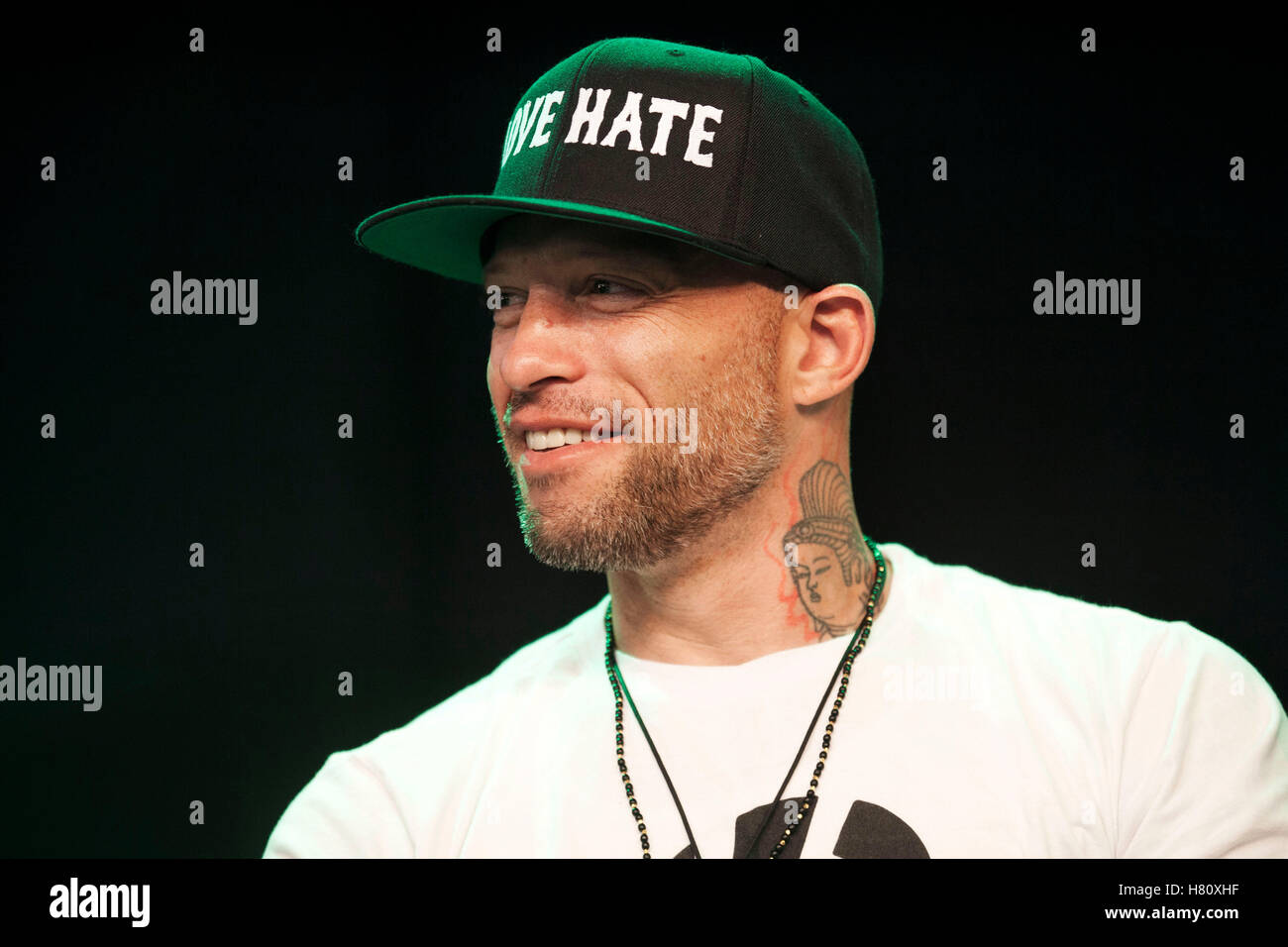 Tattoo artist Ami James attends the tattoo convention Copenhagen Ink(08)