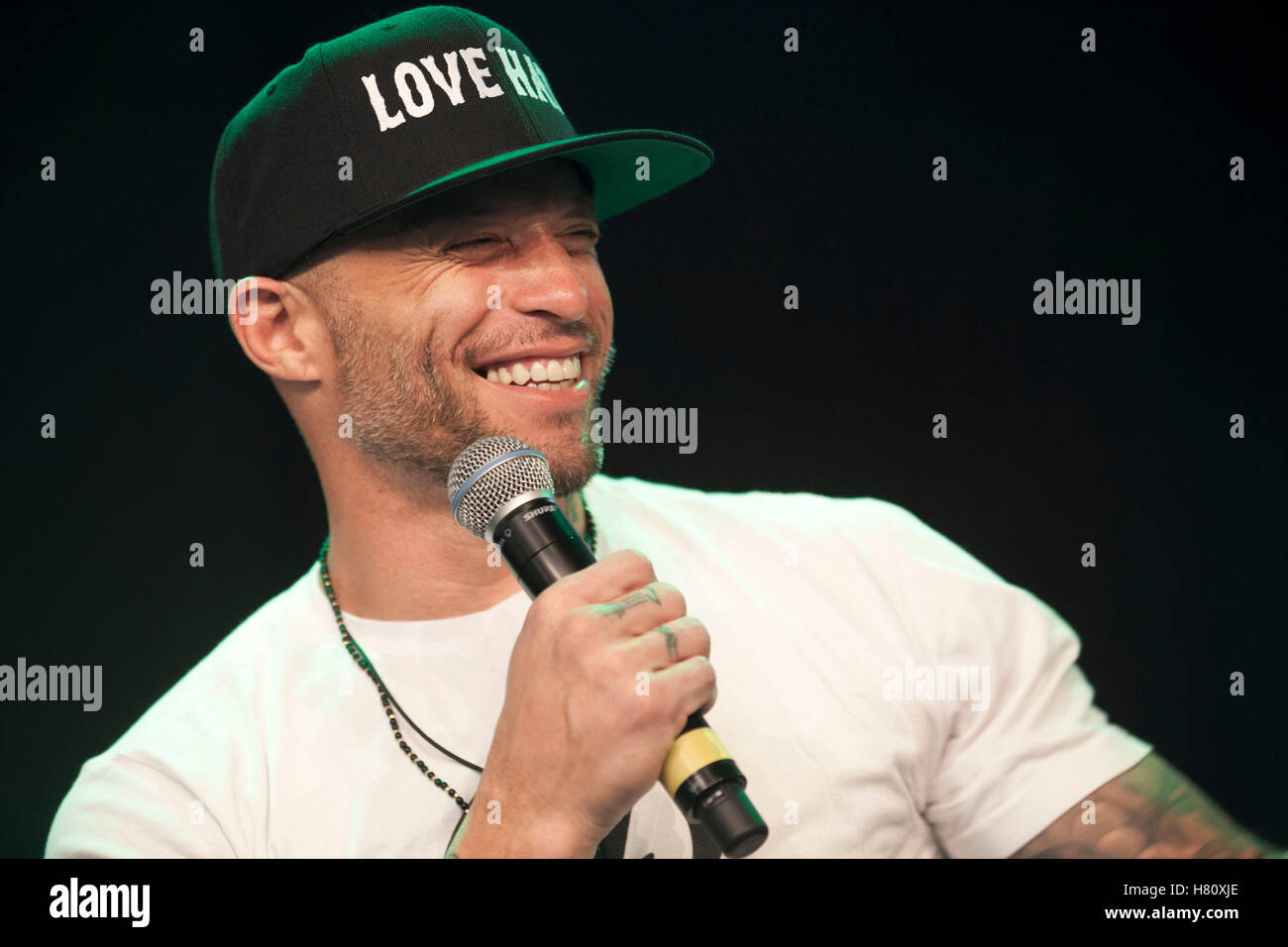 Tattoo artist Ami James attends the tattoo convention Copenhagen Ink(07)