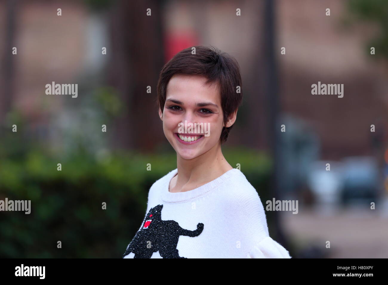 Rome, Italy. 08th Nov, 2016. Italian actress Sara Serraiocco during