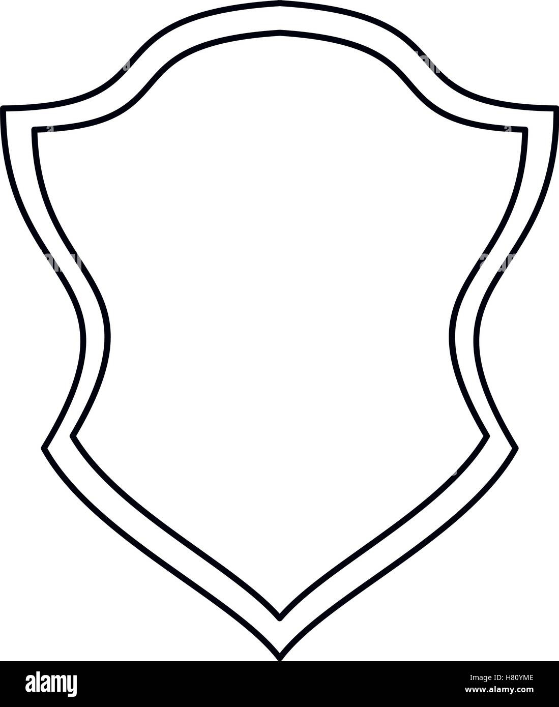 Isolated shield shape design Stock Vector Image & Art Alamy