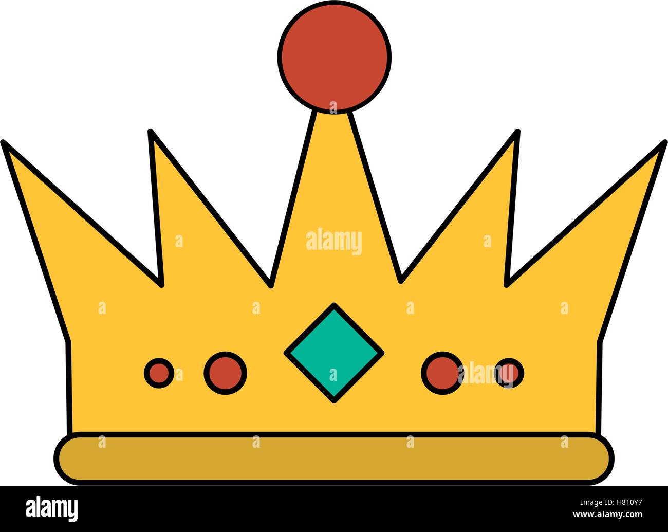Isolated royalty crown design Stock Vector Image & Art - Alamy
