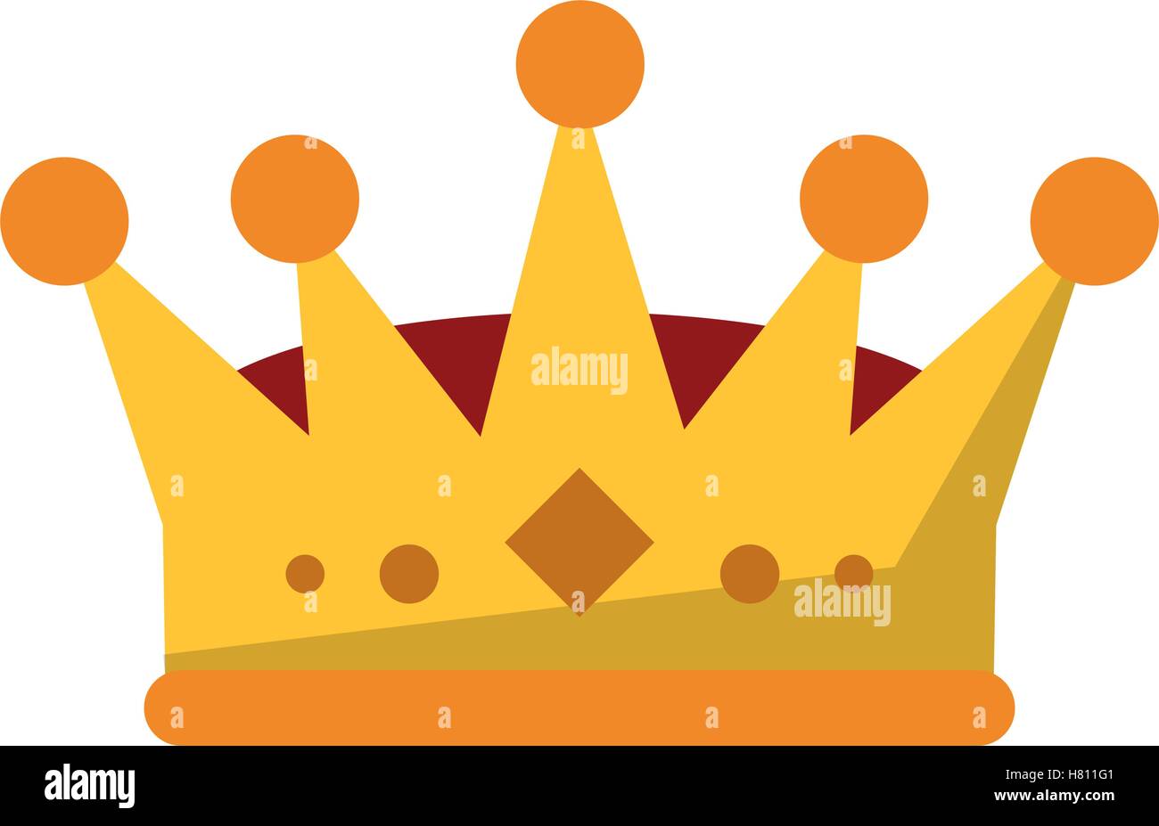 Isolated royalty crown design Stock Vector Image & Art - Alamy