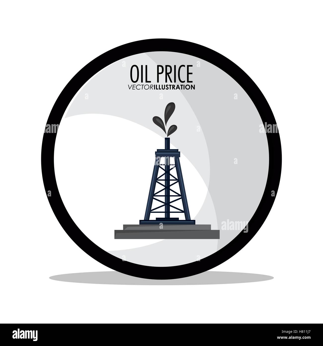 Oil price and industry design Stock Vector Image & Art Alamy