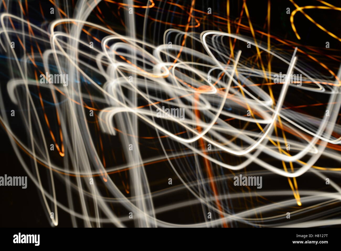Abstract blur lighting effect bokeh background Stock Photo - Alamy
