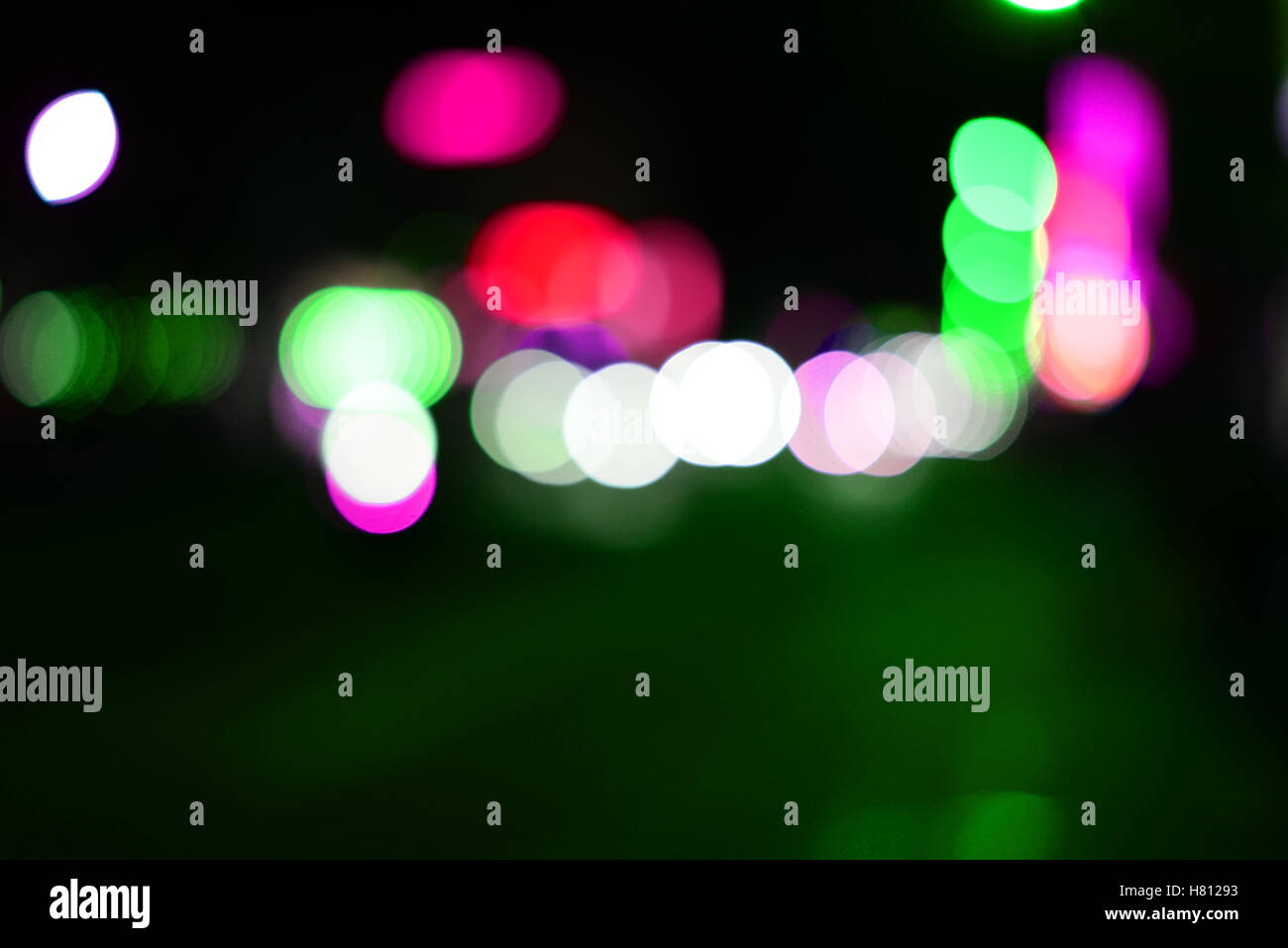 Abstract blur lighting effect bokeh background Stock Photo - Alamy