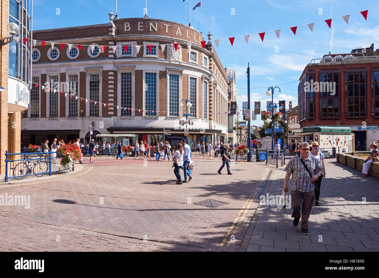 The Bentall shopping centre in Kingston upon Thames, England United Kingdom UK Stock Photo