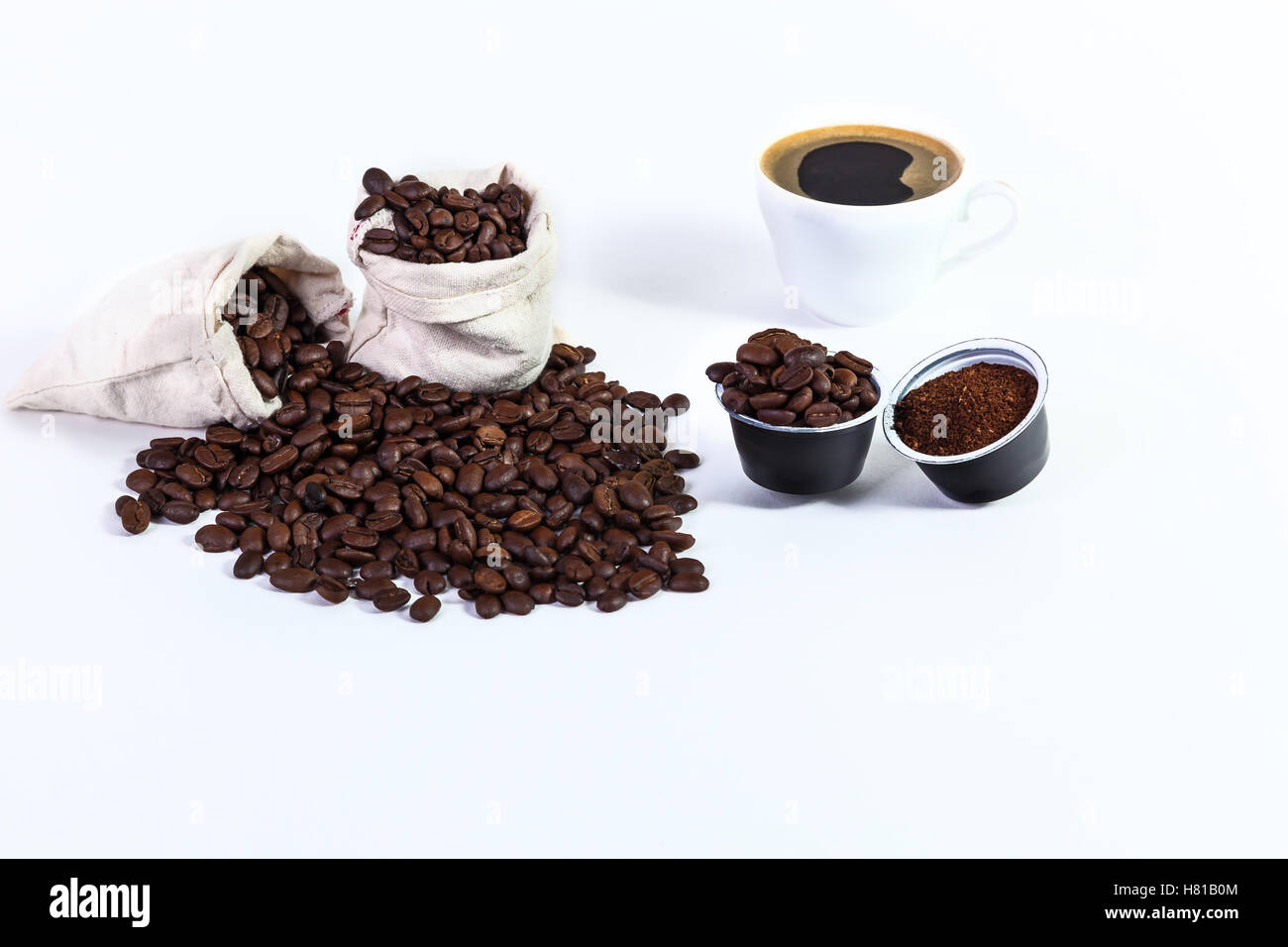 Variety of coffee bags hi-res stock photography and images - Alamy