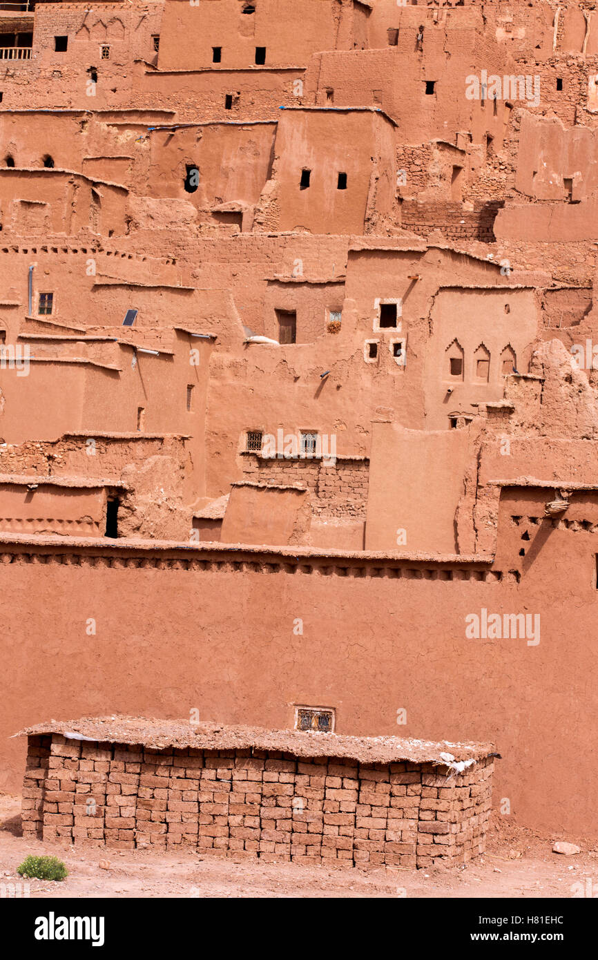 Morocco,Ksar of Ait Benhaddou, Stock Photo