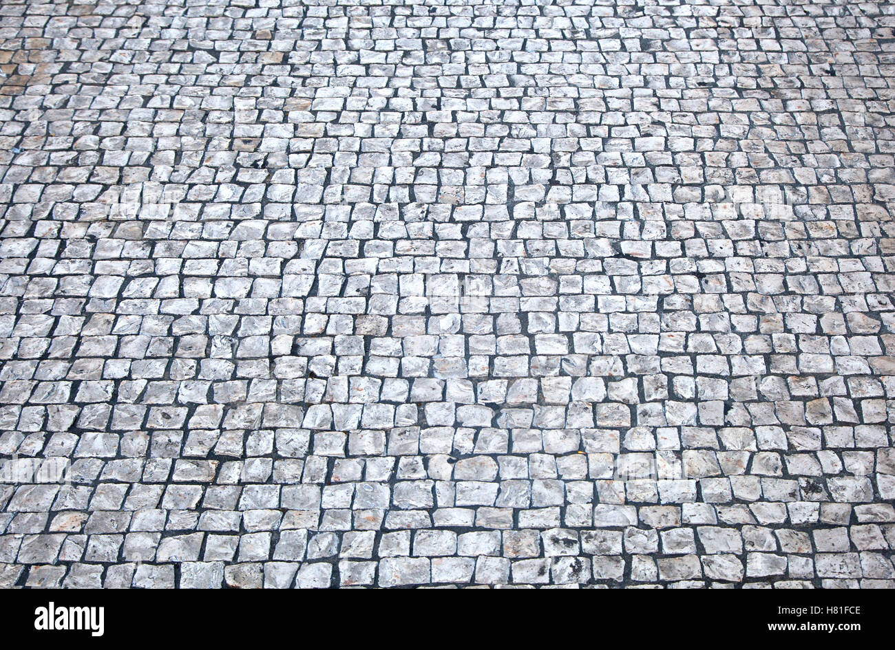 Cobblestone floor background Stock Photo - Alamy