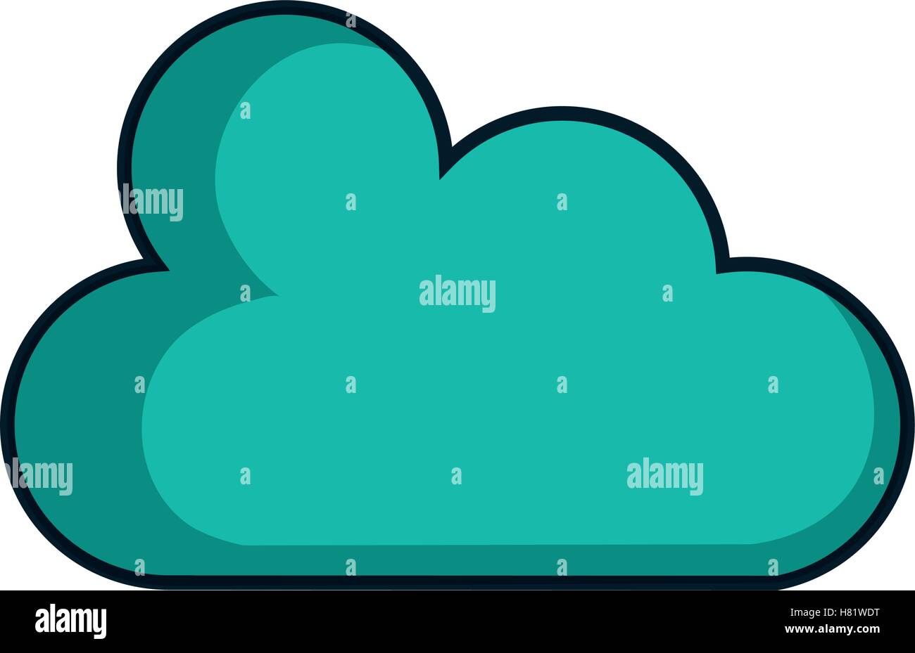 cloud computing isolated icon vector illustration design Stock Vector ...