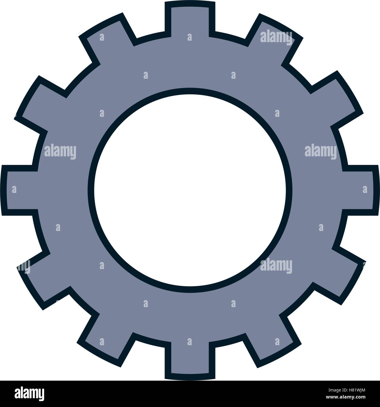gear setting isolated icon vector illustration design Stock Vector ...