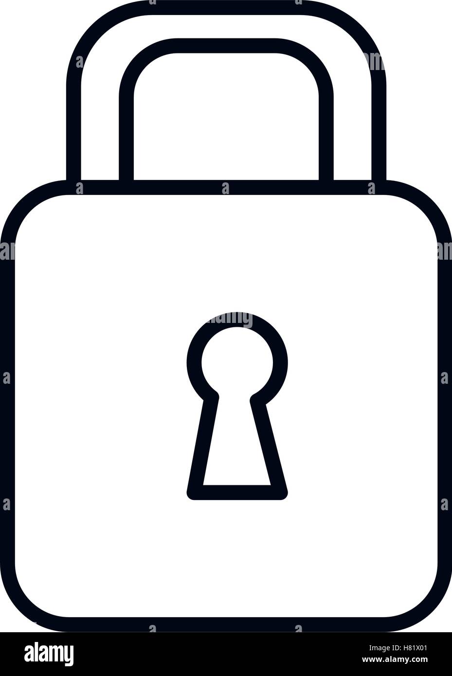 safe padlock security isolated icon vector illustration design Stock ...