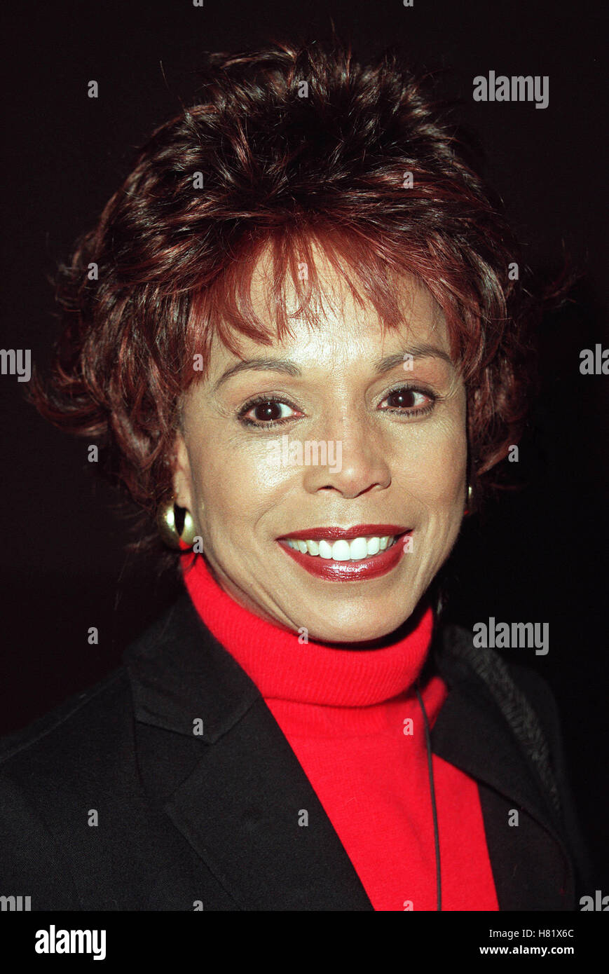 LYNNE MOODY ROOTS 25TH ANNIVERSARY ROOTS ACADEMY OF TV ARTS LA USA 15 January 2002 Stock Photo